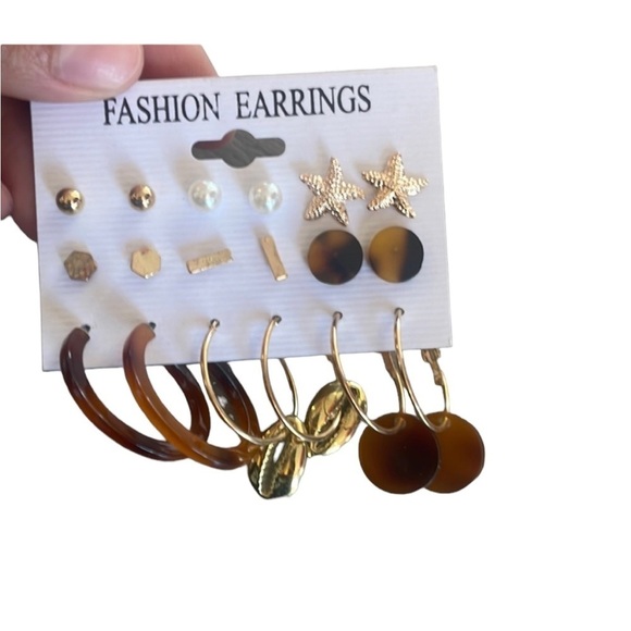 NWT Beach style set of earrings​​​​​​ - Picture 1 of 6